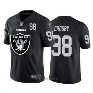 Maglia NFL Limited Las Vegas Raiders Crosby Big Logo Number Nero