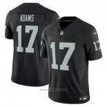 Maglia NFL Limited Las Vegas Raiders Davante Adams Vapor F.u.s.e. Nero