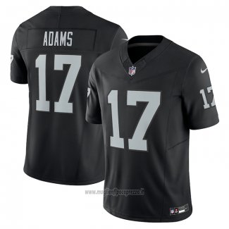 Maglia NFL Limited Las Vegas Raiders Davante Adams Vapor F.u.s.e. Nero