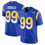 Maglia NFL Limited Los Angeles Rams Aaron Donald Vapor F.u.s.e. Blu