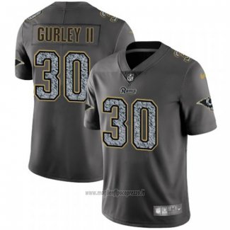 Maglia NFL Limited Los Angeles Rams Gurley Ii Static Fashion Grigio