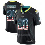 Maglia NFL Limited Los Angeles Rams Jalen Jaguars Nero 2018 USA Flag Fashion Color Rush
