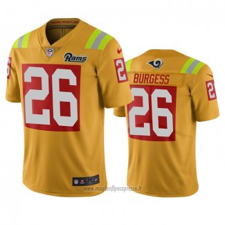 Maglia NFL Limited Los Angeles Rams Terrell Burgess Citta Edition Or