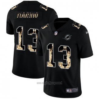 Maglia NFL Limited Miami Dolphins Marino Statue Of Liberty Fashion Nero
