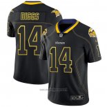 Maglia NFL Limited Minnesota Vikings Diggs Lights Out Nero