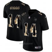 Maglia NFL Limited Minnesota Vikings Diggs Statue Of Liberty Fashion Nero