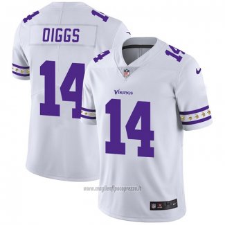 Maglia NFL Limited Minnesota Vikings Diggs Team Logo Fashion Bianco