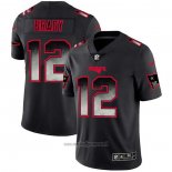 Maglia NFL Limited New England Patriots Brady Smoke Fashion Nero