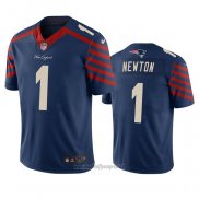 Maglia NFL Limited New England Patriots Cam Newton Citta Edition Blu