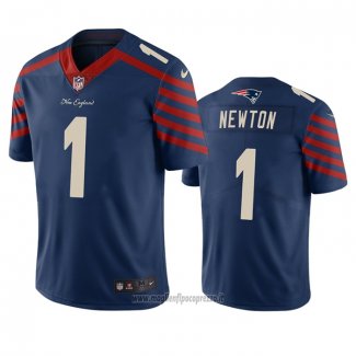 Maglia NFL Limited New England Patriots Cam Newton Citta Edition Blu