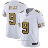Maglia NFL Limited New Orleans Saints Brees Team Logo Fashion Bianco