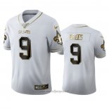 Maglia NFL Limited New Orleans Saints Drew Brees Golden Edition Bianco