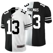 Maglia NFL Limited New Orleans Saints Thomas Black White Split