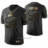 Maglia NFL Limited New York Giants B.j. Goodson Golden Edition Nero