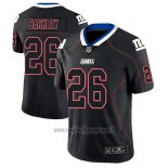Maglia NFL Limited New York Giants Saquon Barkley Nero Color Rush 2018 Lights Out