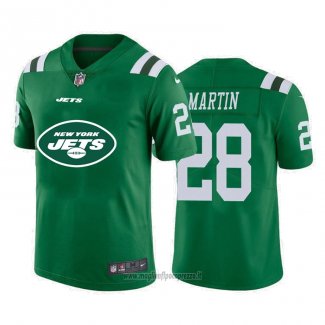 Maglia NFL Limited New York Jets Martin Big Logo Verde