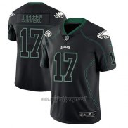 Maglia NFL Limited Philadelphia Eagles Alshon Jeffery Nero Color Rush 2018 Lights Out