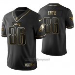 Maglia NFL Limited Philadelphia Eagles Zach Ertz Golden Edition Nero