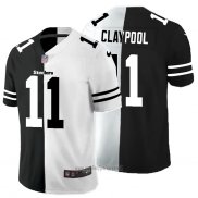 Maglia NFL Limited Pittsburgh Steelers Claypool Black White Split