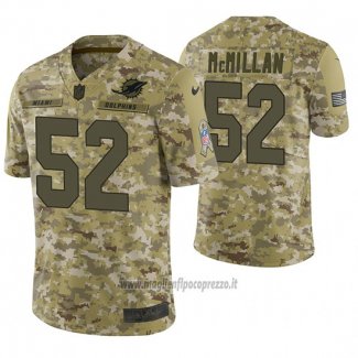 Maglia NFL Limited Raekwon Mcmillan 2018 Salute To Service Camuffamento