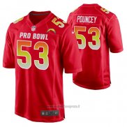 Maglia NFL Limited San Diego Chargers Mike Pouncey 2019 Pro Bowl Rosso