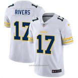 Maglia NFL Limited San Diego Chargers Rivers Team Logo Fashion Bianco