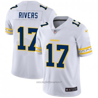 Maglia NFL Limited San Diego Chargers Rivers Team Logo Fashion Bianco