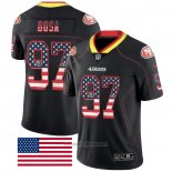 Maglia NFL Limited San Francisco 49ers Bosa Rush USA Flag Nero