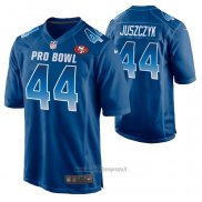 Maglia NFL Limited San Francisco 49ers Kyle Juszczyk 2019 Pro Bowl Blu