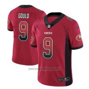 Maglia NFL Limited San Francisco 49ers Robbie Gould Rosso 2018 Rush Drift Fashion