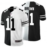 Maglia NFL Limited Tennessee Titans Brown Black White Split