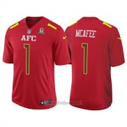 Maglia NFL Pro Bowl AFC Mcafee 2017 Rosso