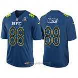 Maglia NFL Pro Bowl NFC Olsen 2017 Blu