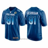 Maglia NFL Pro Bowl Washington Commanders 91 Ryan Kerrigan NFC 2018 Blu