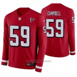 Maglia NFL Therma Manica Lunga Atlanta Falcons De'vondre Campbell Rosso