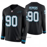 Maglia NFL Therma Manica Lunga Carolina Panthers Julius Peppers Nero