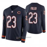 Maglia NFL Therma Manica Lunga Chicago Bears Kyle Fuller Blu
