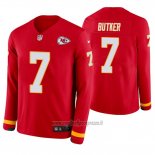 Maglia NFL Therma Manica Lunga Kansas City Chiefs Harrison Butker Rosso