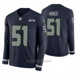 Maglia NFL Therma Manica Lunga Seattle Seahawks Barkevious Mingo Blu