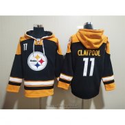Felpa con Cappuccio Pittsburgh Steelers Chase Claypool Nero