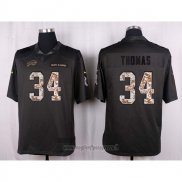 Maglia NFL Anthracite Buffalo Bills Thomas 2016 Salute To Service