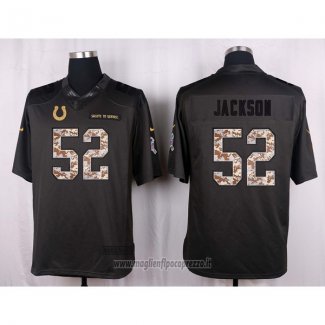 Maglia NFL Anthracite Indianapolis Colts Jackson 2016 Salute To Service
