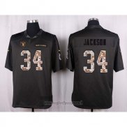 Maglia NFL Anthracite Las Vegas Raiders Jackson 2016 Salute To Service