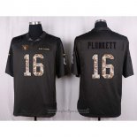 Maglia NFL Anthracite Las Vegas Raiders Plunkett 2016 Salute To Service