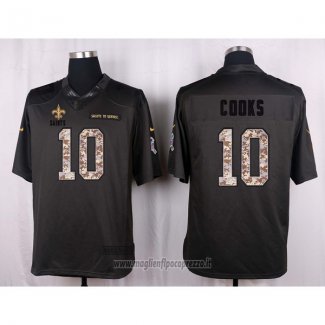 Maglia NFL Anthracite New Orleans Saints Cooks 2016 Salute To Service