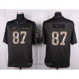 Maglia NFL Anthracite New York Jets Decker 2016 Salute To Service
