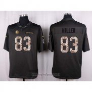 Maglia NFL Anthracite Pittsburgh Steelers Miller 2016 Salute To Service