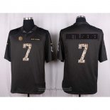 Maglia NFL Anthracite Pittsburgh Steelers Roethlisberger 2016 Salute To Service