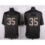 Maglia NFL Anthracite San Francisco 49ers Reid 2016 Salute To Service