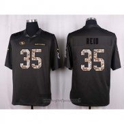 Maglia NFL Anthracite San Francisco 49ers Reid 2016 Salute To Service